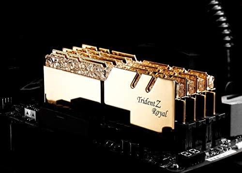 סדרת ג 'י סקיל טריידנט זי רויאל [זהב] 16 ג' יגה-בייט 288 פינים סדרם דד4 3200 קל16-18-18-38 1.35 דגם זיכרון שולחני ערוץ